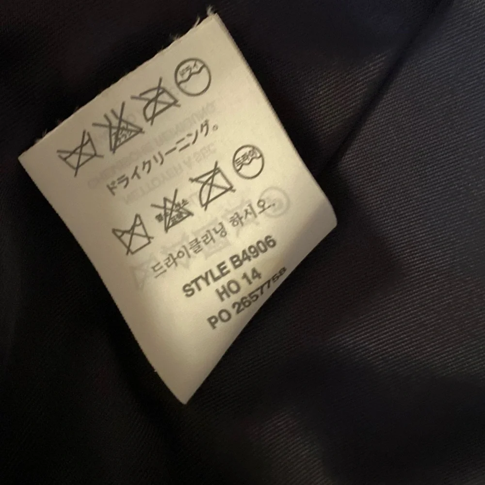 J.Crew Casual B4906 Wool Melton Hooded Coat Jacket 16 black